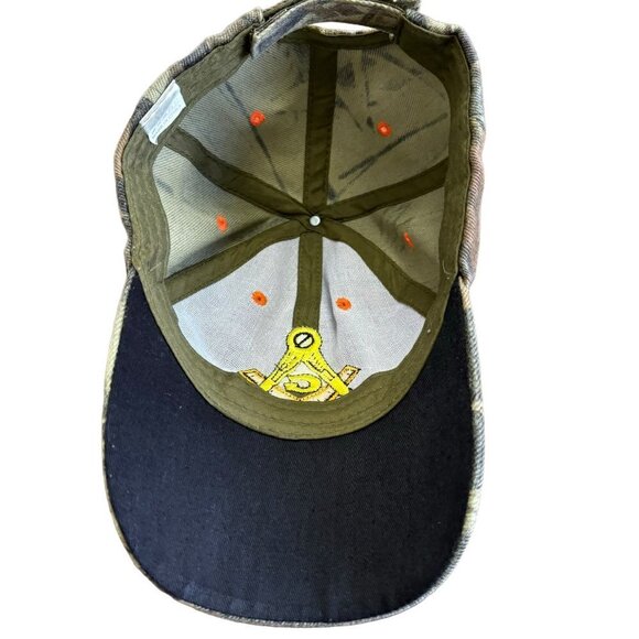 NWOT Masons Baseball Cap Hat Camo Embroidered Logo Unbranded - Picture 6 of 6